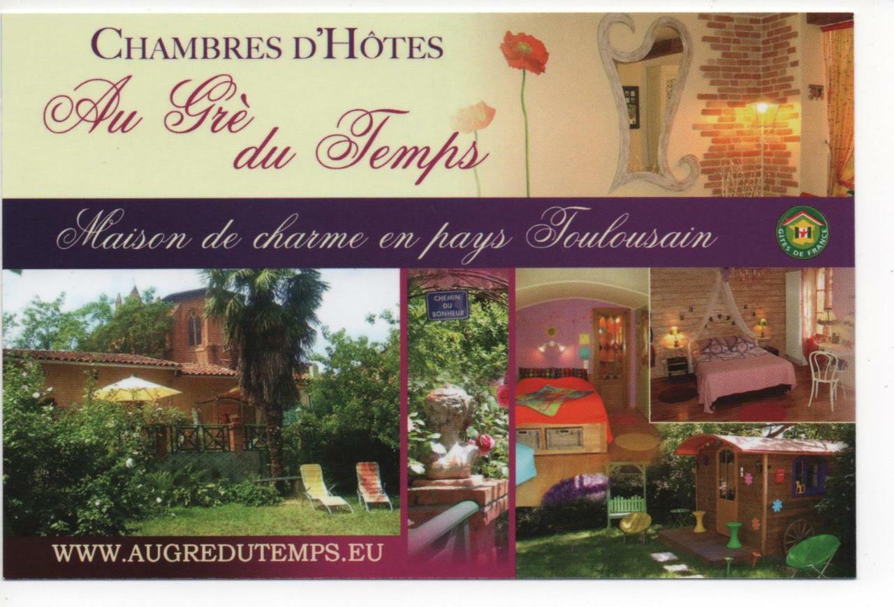 La Chambre D'Hote Au Gre Du Temps Montlaur  Exterior photo